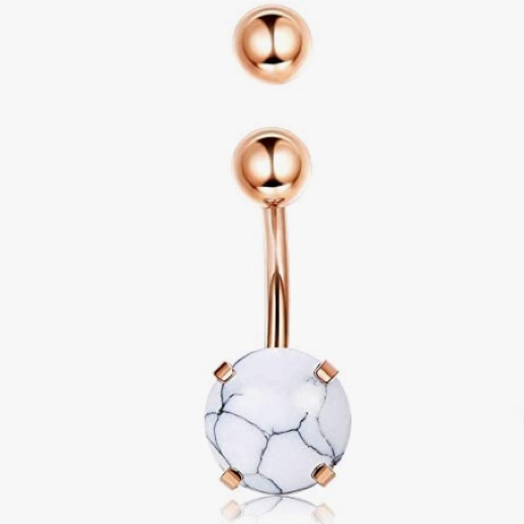 Sets Of Rose Gold Belly Rings